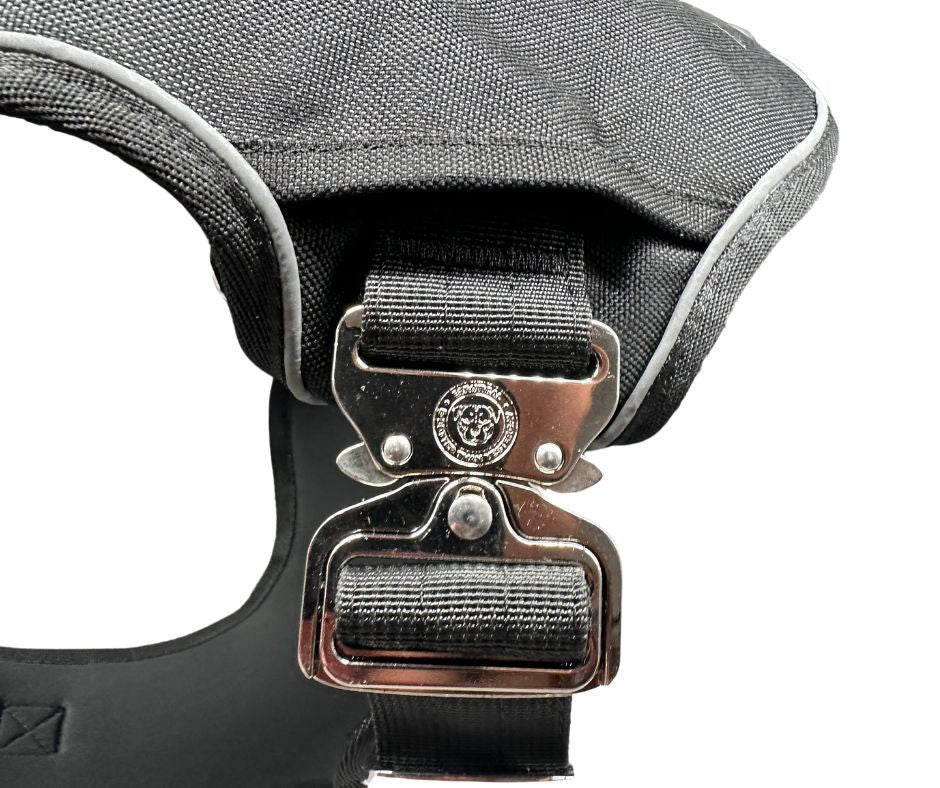 The No Pull Ultimate BTactical Harness | Midnight Black