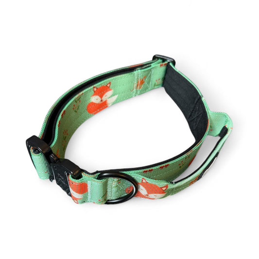 Inquisitive Fox Tactical Dog Collar (L–XL) – Heavy-Duty Strength Meets Bold Style