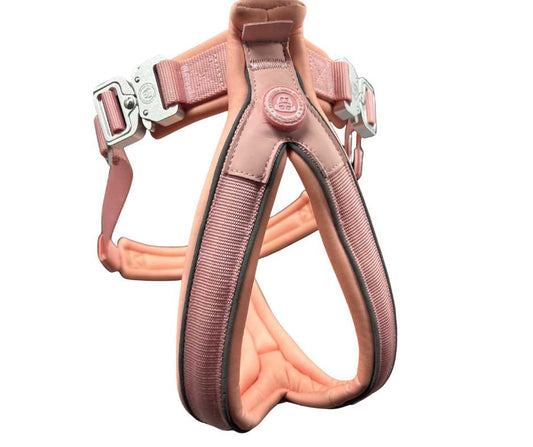 The 2.5cm BTactical™ Slip on Harness | Pastel Pink