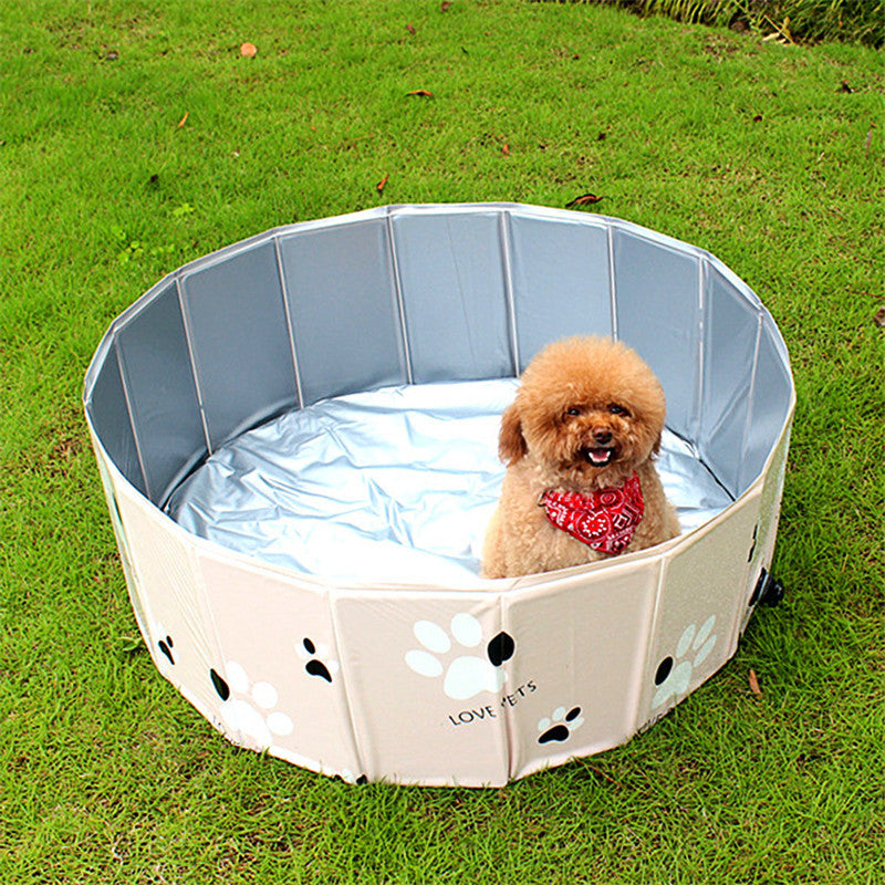 Pet outdoor travel swimming pool