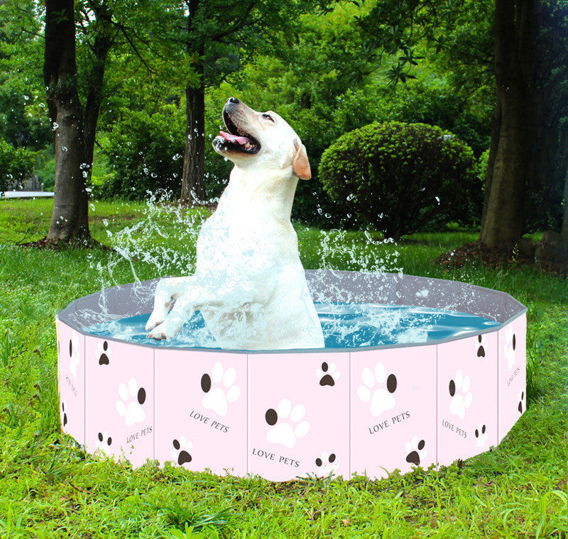 Pet outdoor travel swimming pool