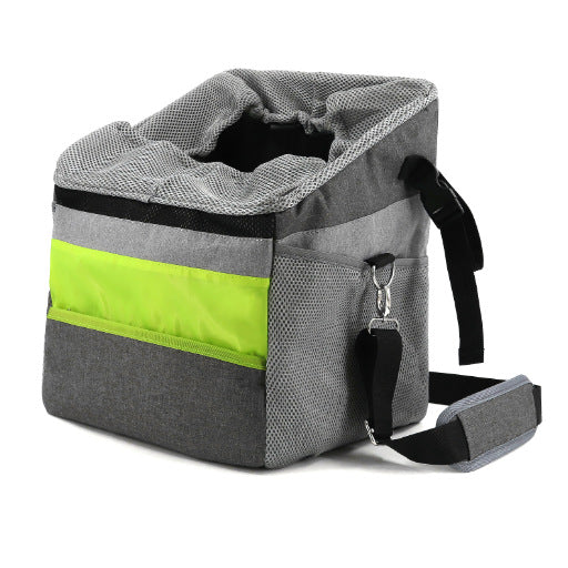 Fluorescent Bicycle Pet Dog Carrier Bag