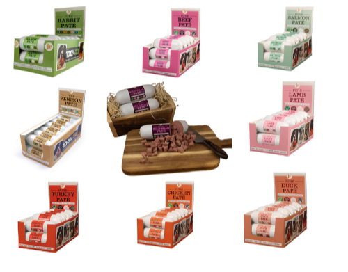 JR Pure Pâté for Dogs & Cats – Single Protein, Natural & Versatile Treat or Meal Topper (80g & 200g)