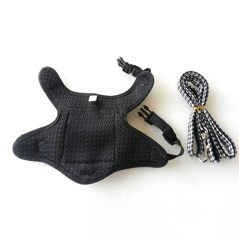 Dog Pet Vest Houndstooth cotton Suit black