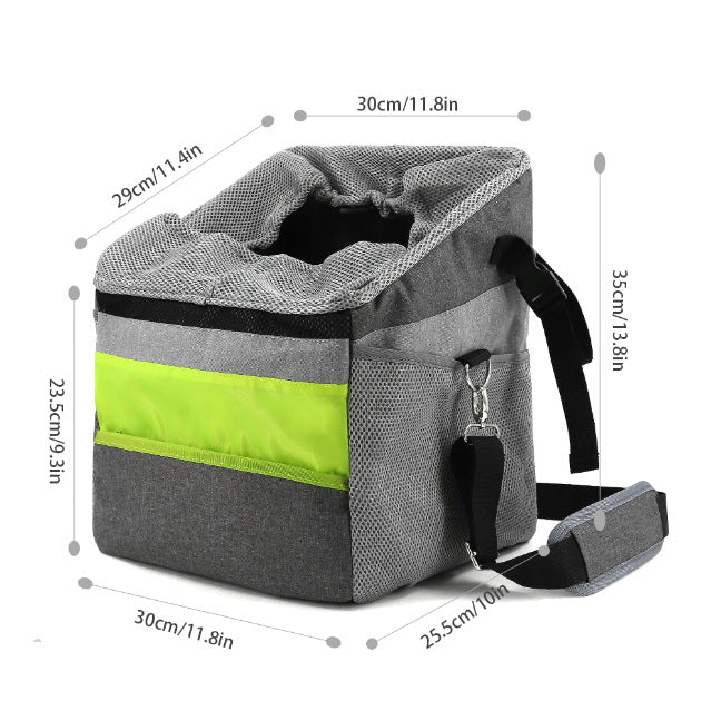 Fluorescent Bicycle Pet Dog Carrier Bag