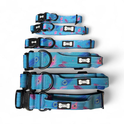 Power Peacock Adjustable & Tactical Dog Collars (XS–XL) – Bold Style for Every Size