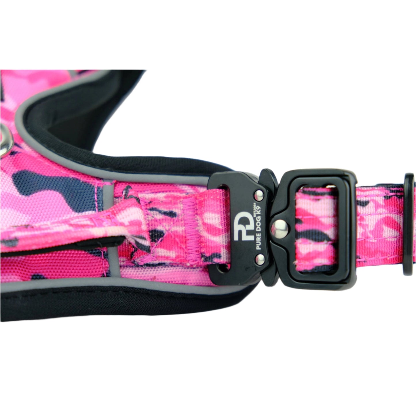 Comfort Harness Pink Camo