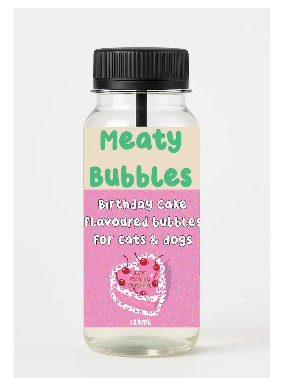 Meaty Bubbles – Pet Safe Bubbles for Dogs & Cats (Various Flavours)