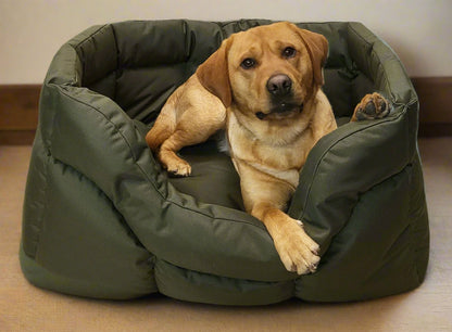 Country Dog Heavy Duty Rectangular High Sided Waterproof Dog Beds