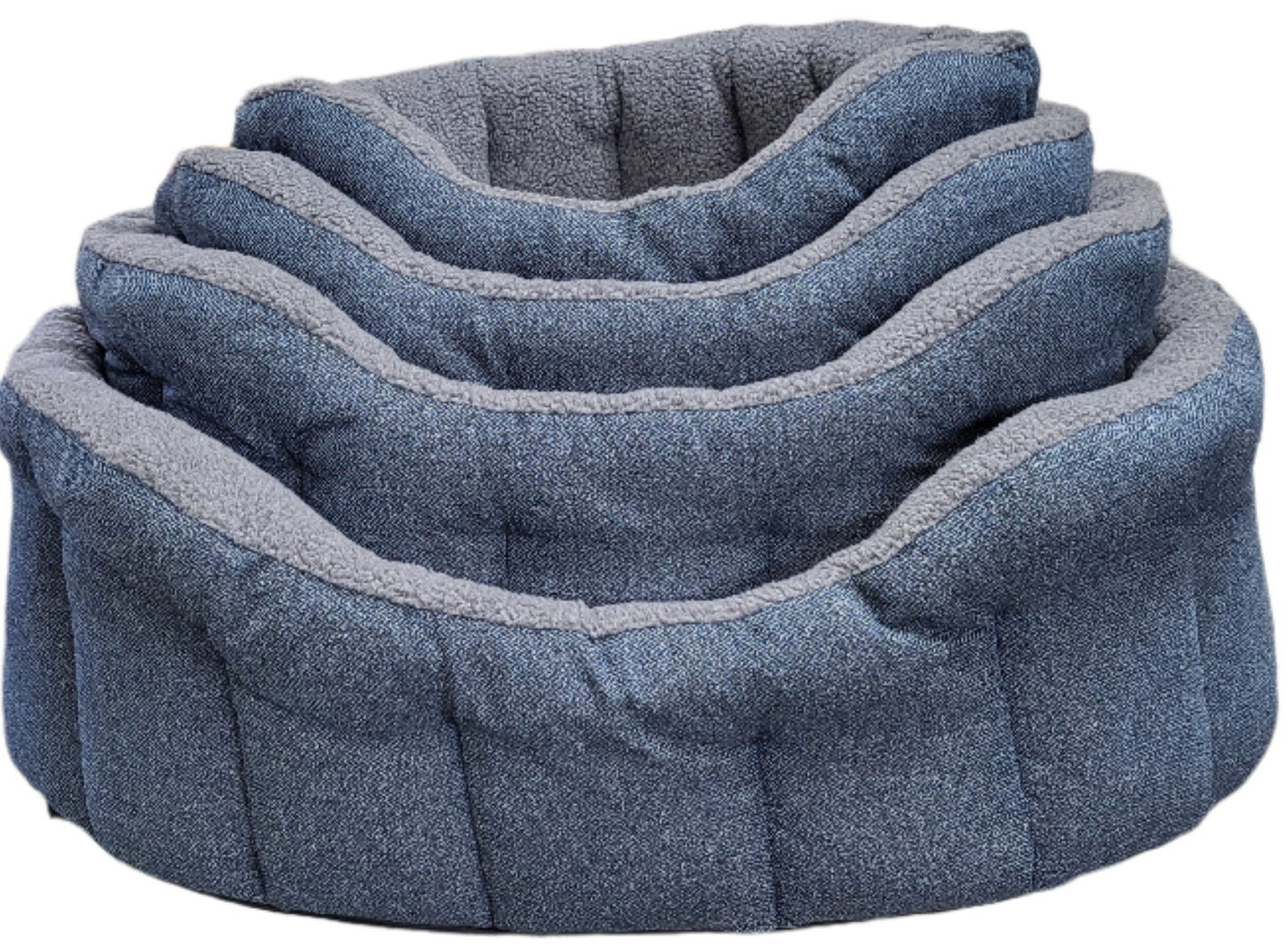 Premium Orkney Tweed Fleece Lined Bolster Beds