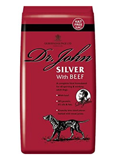 Dr John Silver Dog Food With Beef - 15kg