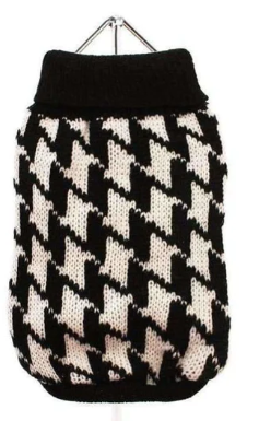 Houndstooth Dog Jumper