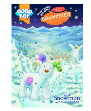 Good Boy Snowdog Crunchies Advent Calendar