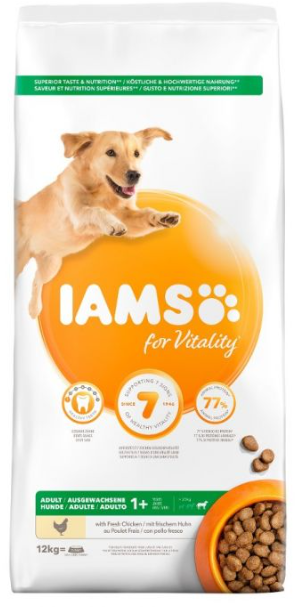 IAMS for Vitality Adult Large Dog Food with Fresh chicken