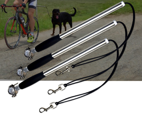 Bike Traction Lead Harness for Pet Dogs black