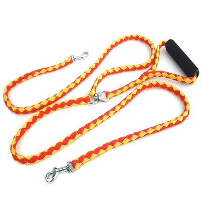 Pet Dog Traction Lead for Two Dogs