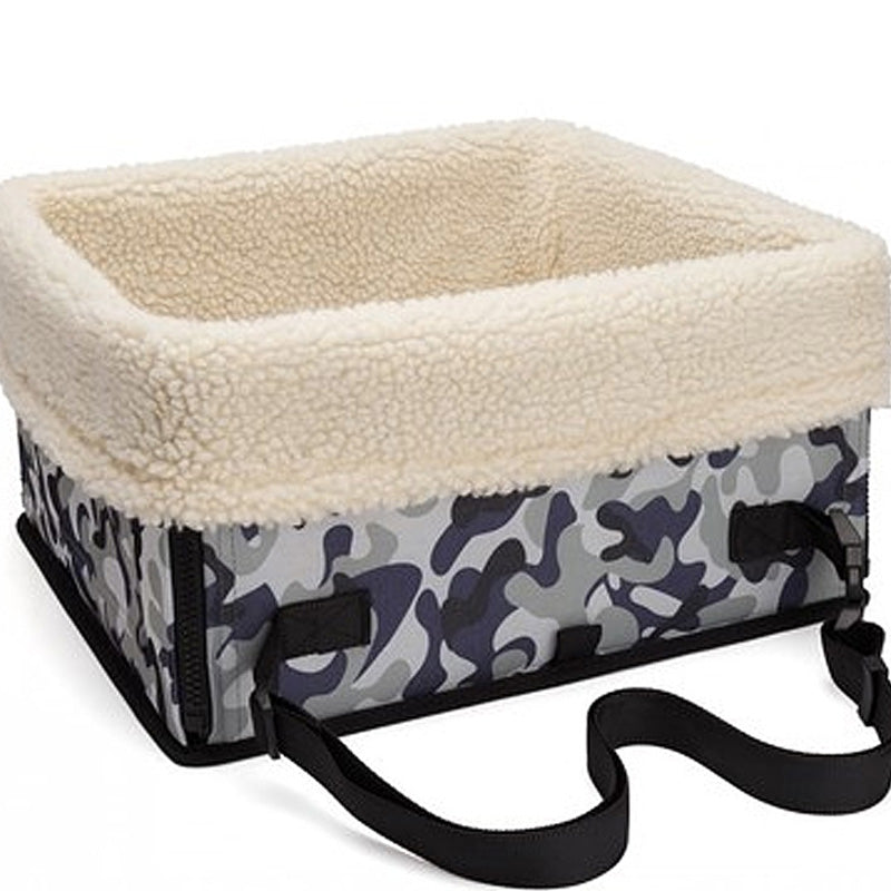 Dog zone Pet Dog Car Travel Bed in sponge material