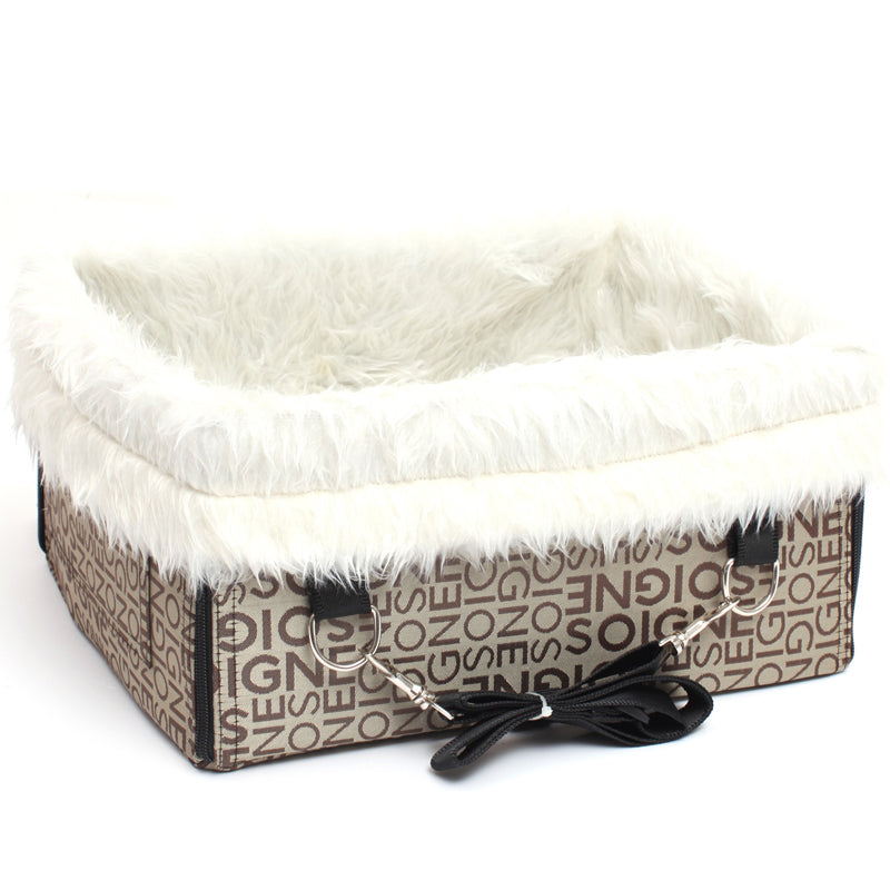 Dog zone Pet Dog Car Travel Bed in sponge material