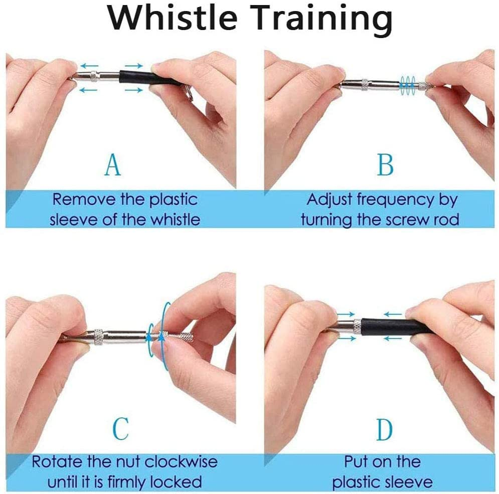 2pc Dog Training WHISTLE