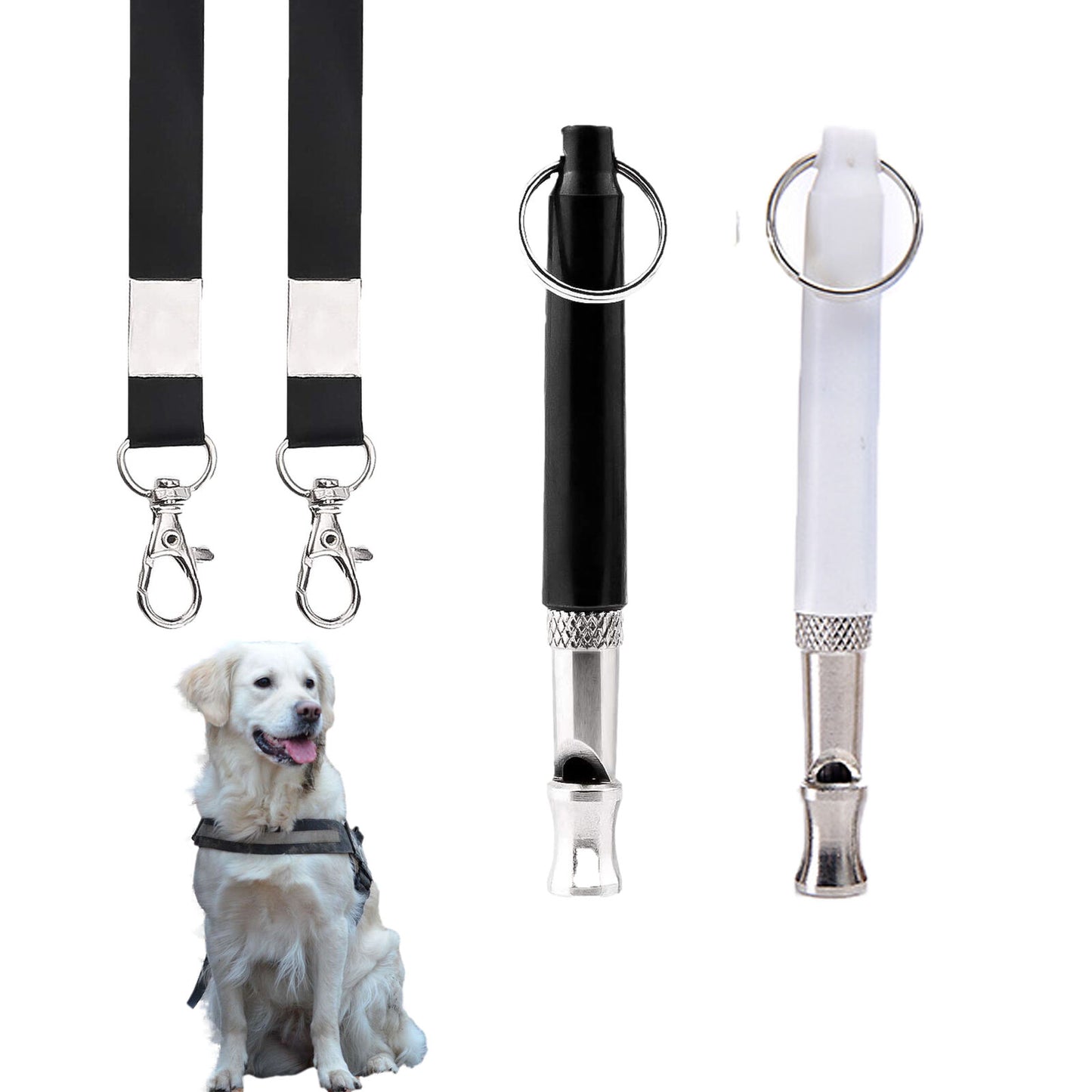 2pc Dog Training WHISTLE