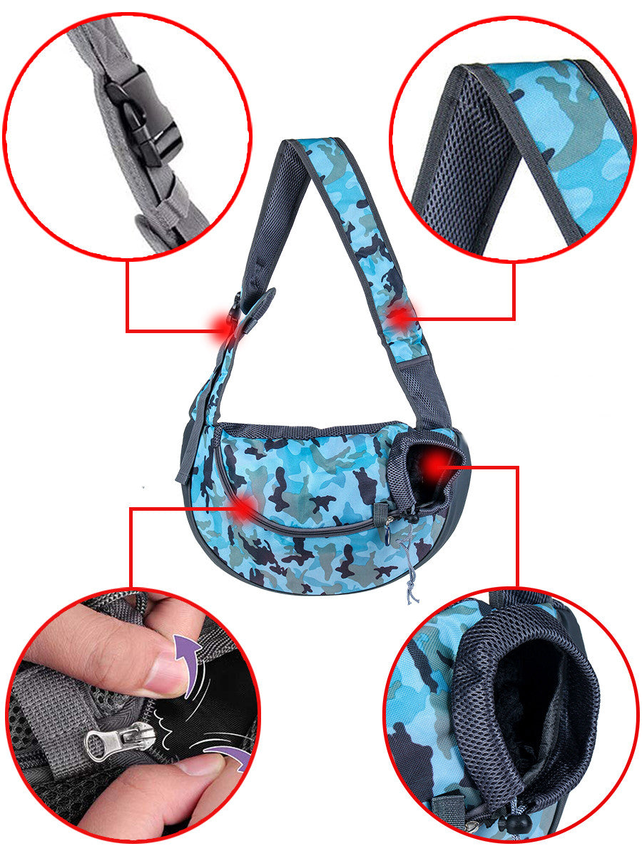 Out and About Pet Cat or Dog Shoulder Carrier