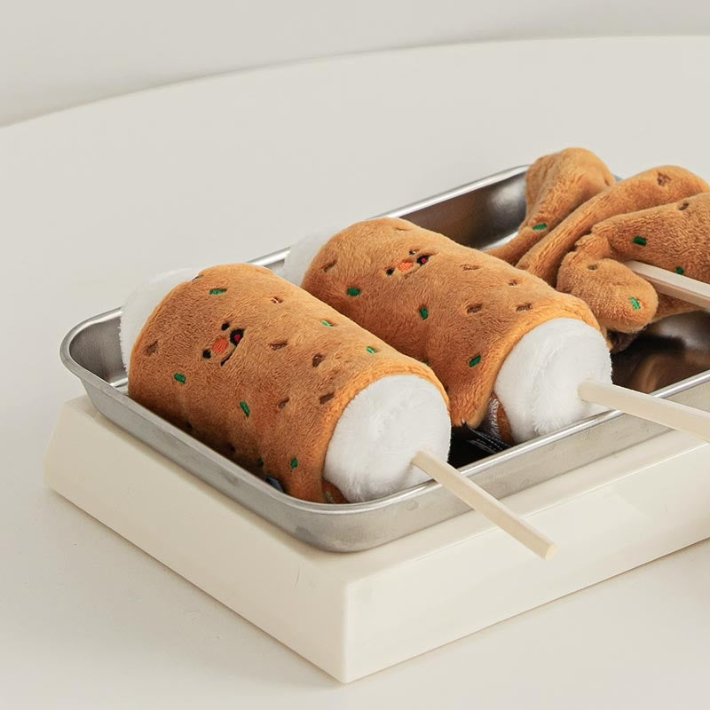 Dog cake toy