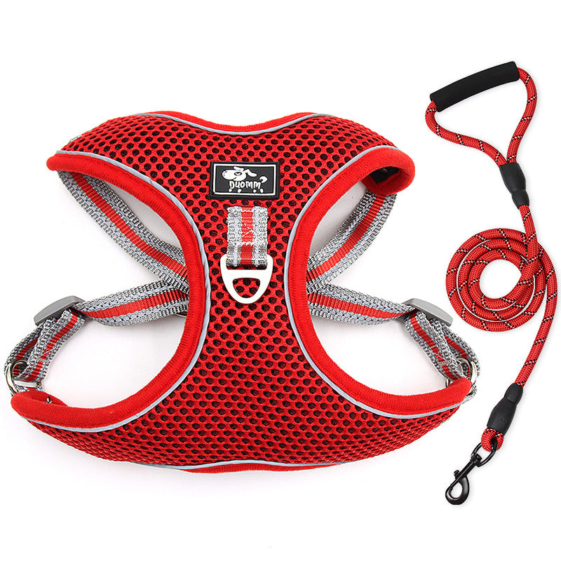 Breathe Easy polyester Dog Harness sizes available and colours