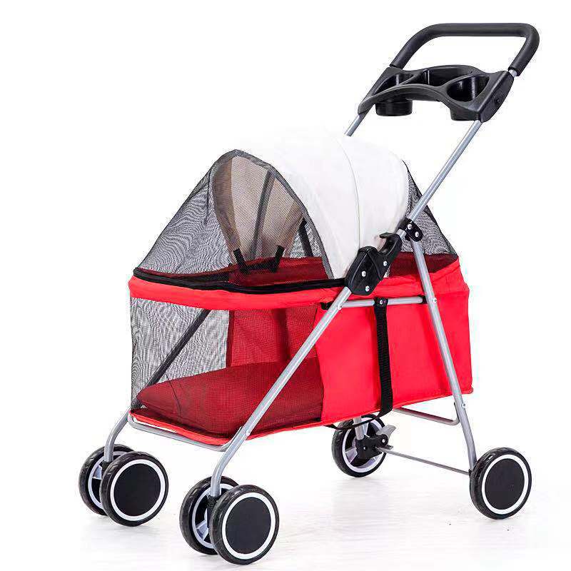 Pet stroller lightweight folding pram