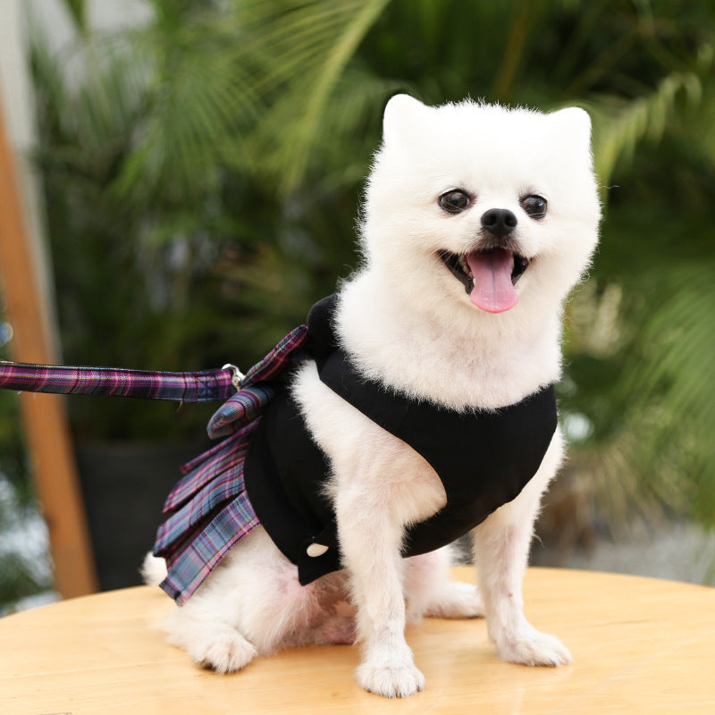 Dog Skirt vest polyester Harness with various sizes