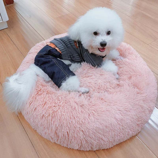 Donut Anxiety-Relief Dog Bed