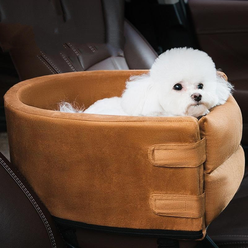 Velvet Dog Car Seat