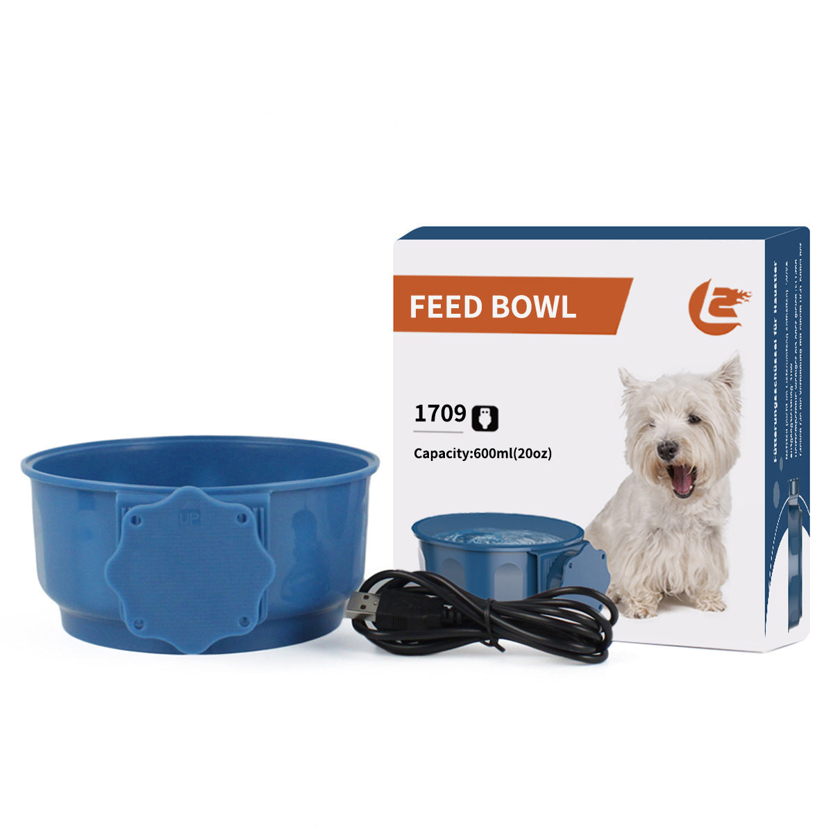 Hanging Dog Food or Water Bowl