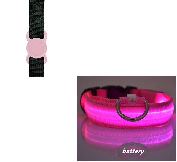 Night Safety Pet Dog Collar Set