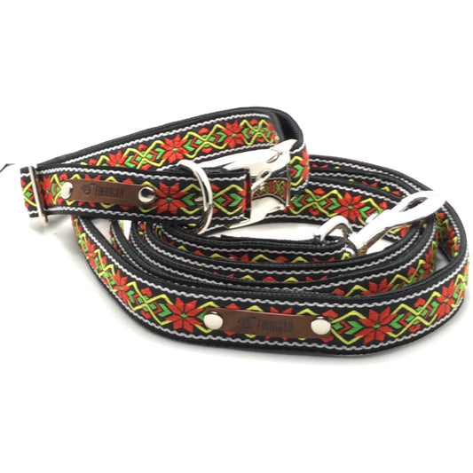 Durable Designer Dog Collar Set No. 4l