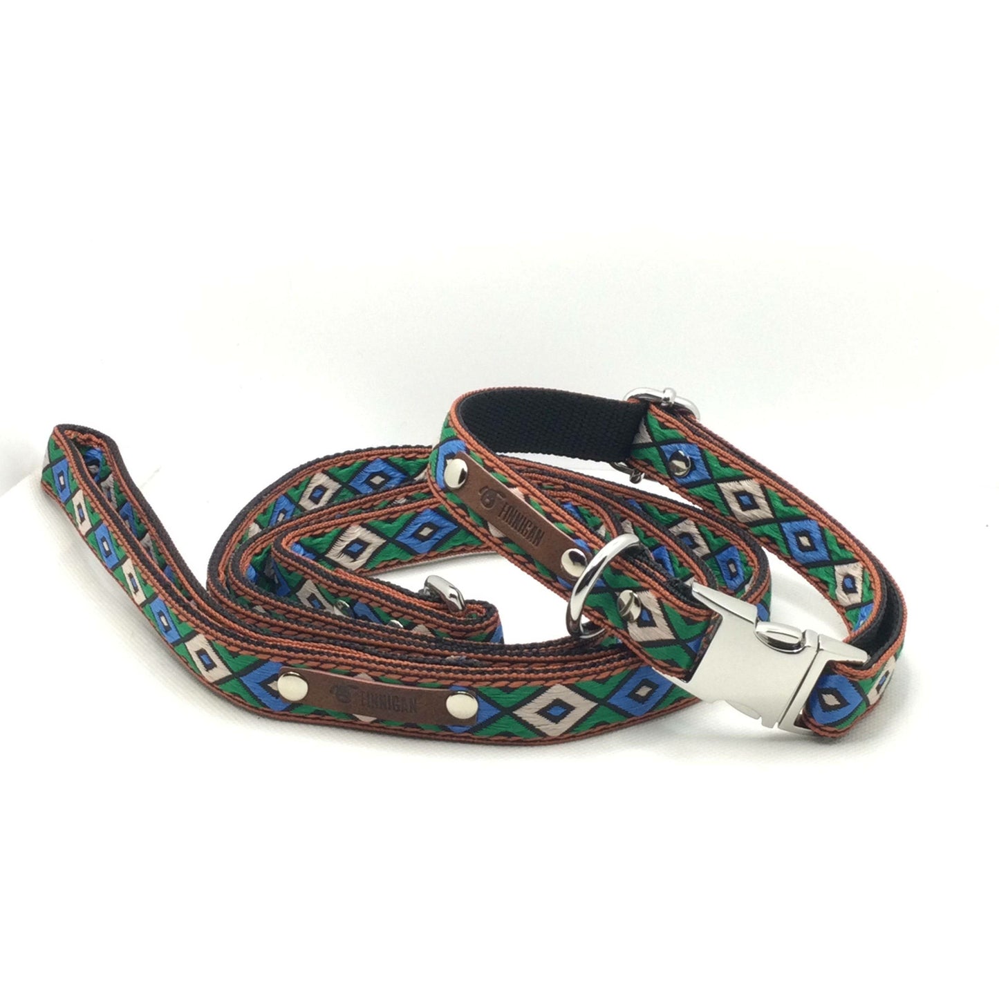 Durable Designer Dog Collar Set No.09m